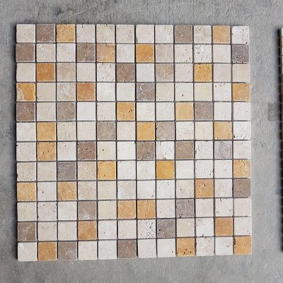 Mıx Travertıne Mosaıc