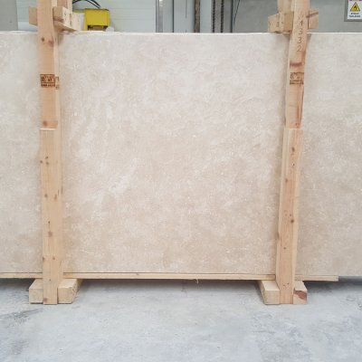 Honed Fılled Travertıne Slab